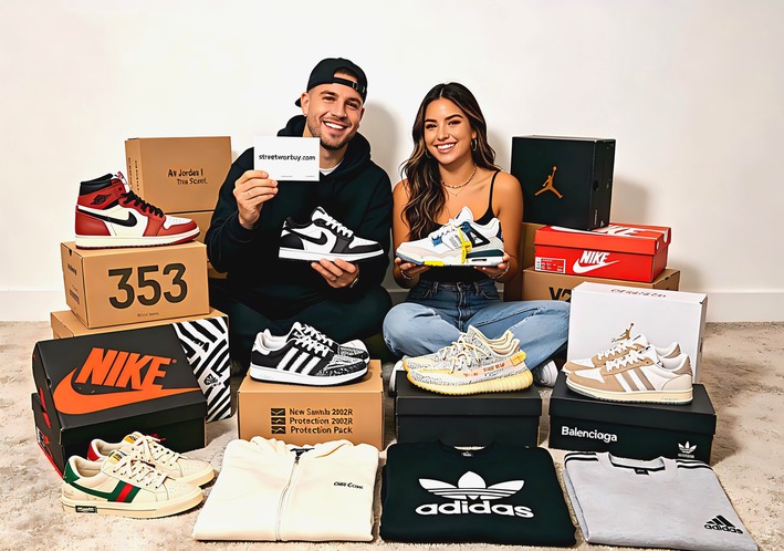 Jordan 1 Chicago rep haul with shoe boxes and streetwearbuy